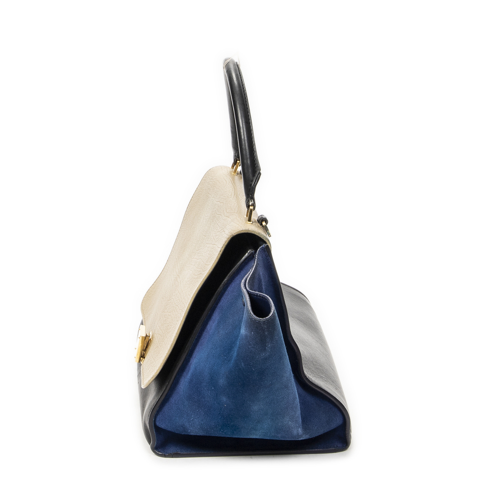 Celine Medium Tricolor Trapeze - Picture 3 of 10